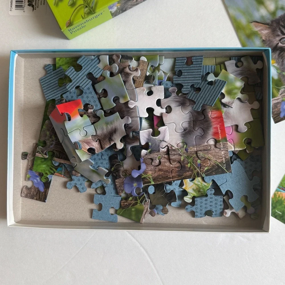 Ravensburger Puzzle with Playful Kittens
